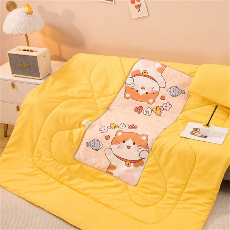 萌宠抱枕被子沙发两用女生睡觉z车用办公室午睡毯多功能毯子二合