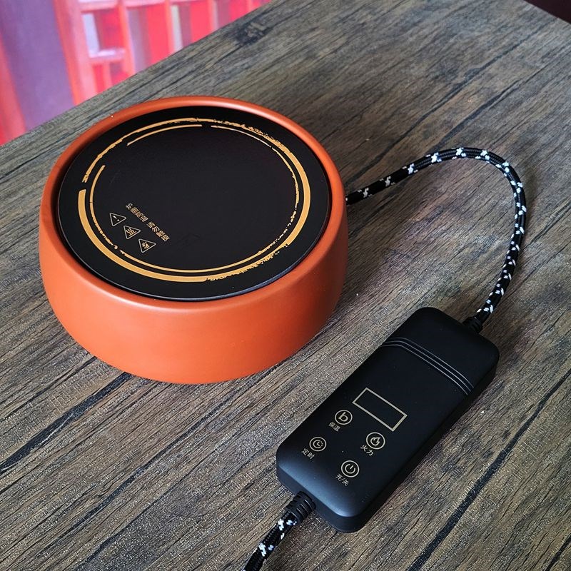 智能迷你电陶炉茶炉煮茶壶u小型家用烧水炉老式电热丝红泥炉煮砂