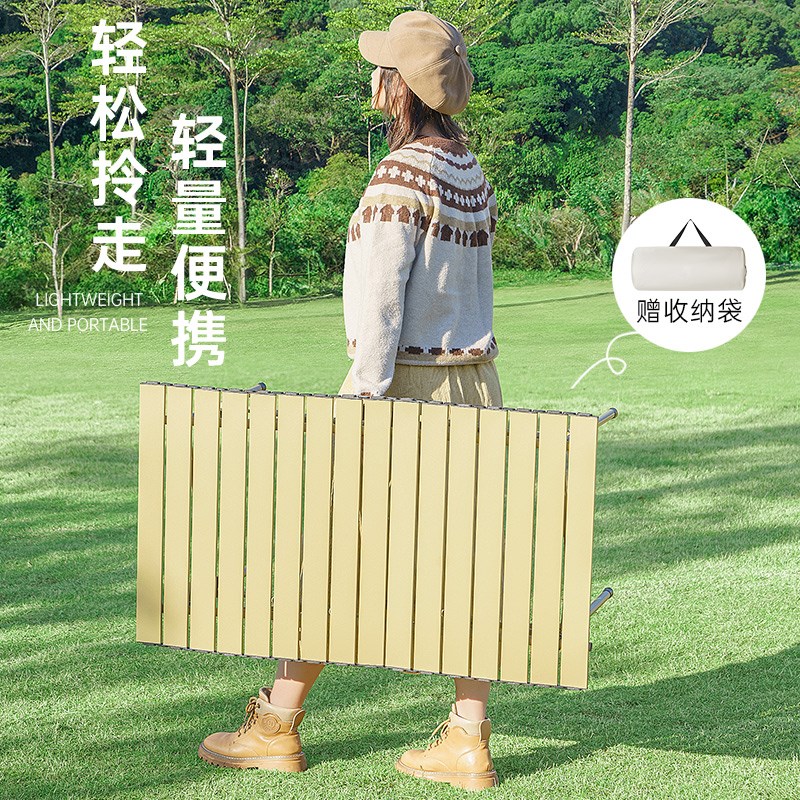 户外折叠桌子蛋卷桌便携式露营桌椅全装备摆N摊野餐轻便化一桌四