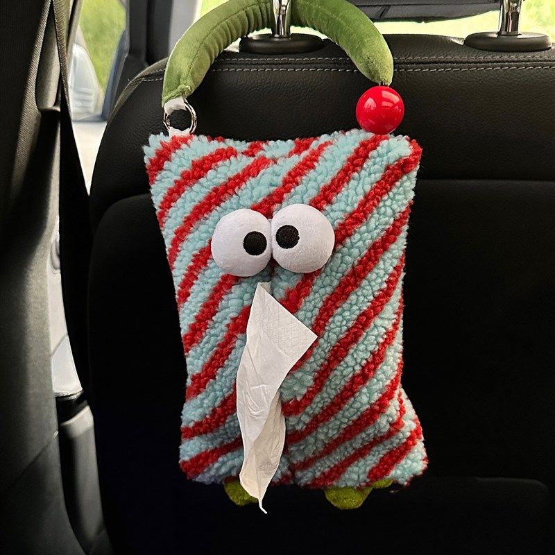 高颜值车载纸巾盒可爱搞s怪汽车纸巾袋车内抽纸盒收纳少女心礼物,汽车用品/电子/清洗/改装,车用纸巾盒/套,淘宝优惠券,粉丝福利购,淘宝优惠卷