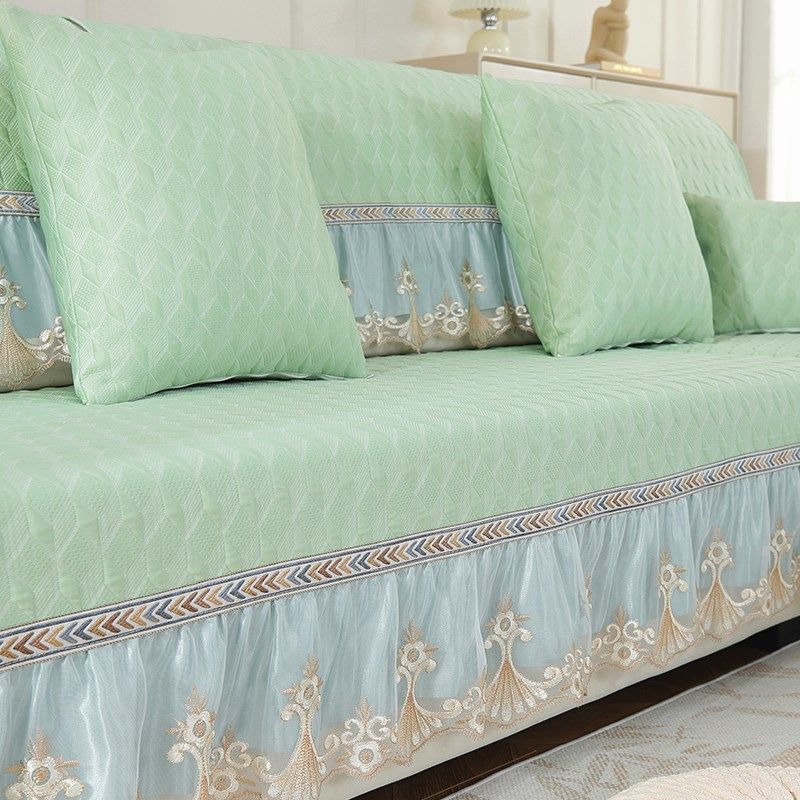 冰丝沙发垫夏季凉l席防滑高档坐垫夏天款客厅贵妃全包沙发套罩定,居家布艺,沙发垫,淘宝优惠券,粉丝福利购,淘宝优惠卷