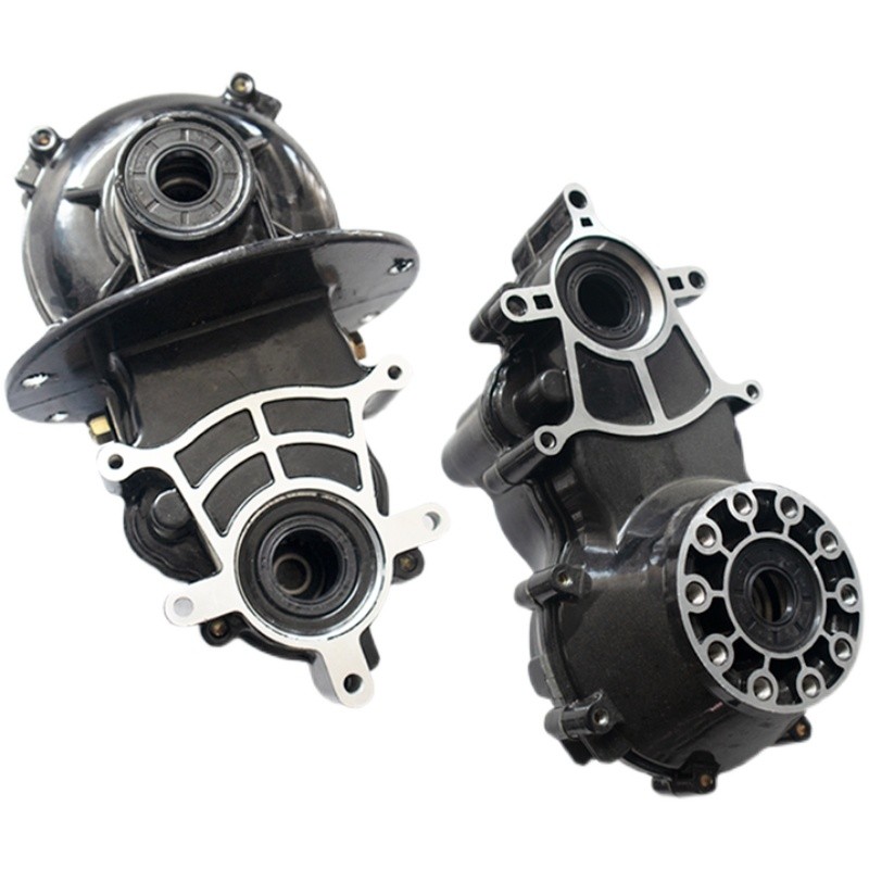 工地手推车直流无刷电机差速器 电动三轮车800w牙包X总成后桥齿轮