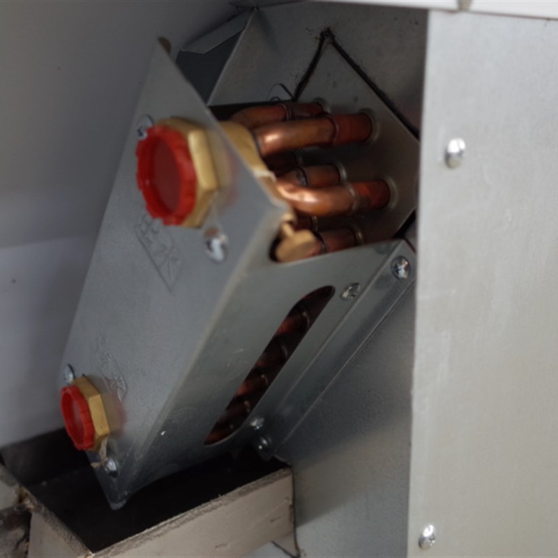 立式明装风机盘管水空调空气能煤改壁挂炉落地式水U暖空调冷暖两