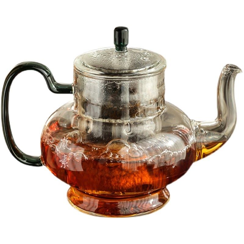 禾器宫灯壶中式家用耐高温玻璃煮茶壶G蒸煮双内胆两用烧水壶电陶,餐饮具,茶壶,淘宝优惠券,粉丝福利购,淘宝优惠卷