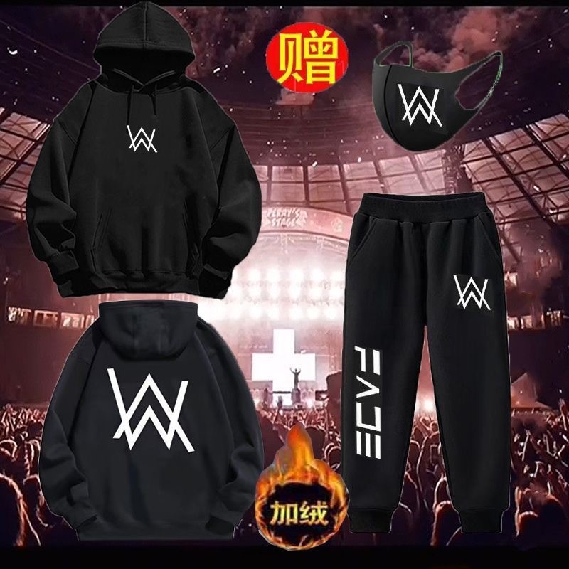 嘉豪同款战衣中大儿童加绒卫衣冬