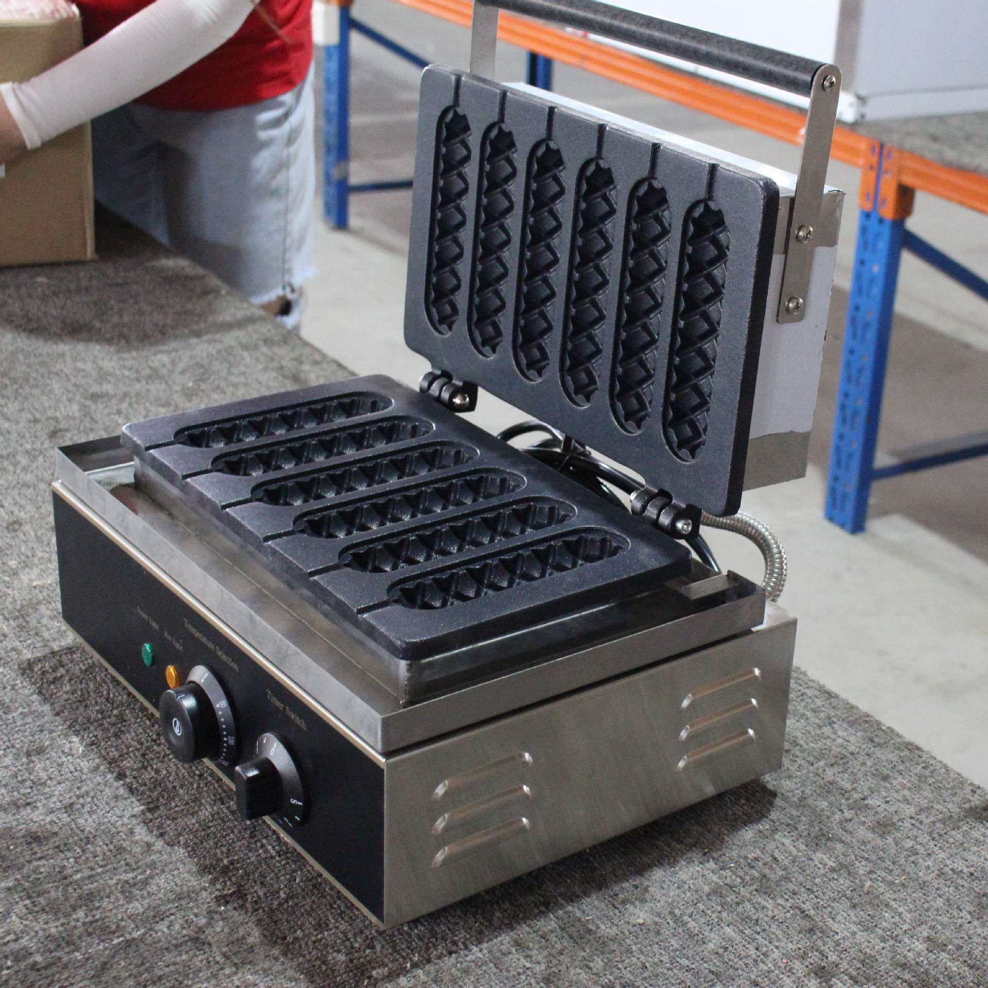 博畅西厨餐饮设备商用韩式香酥机电热热狗香酥棒法式玛芬烤肠机器