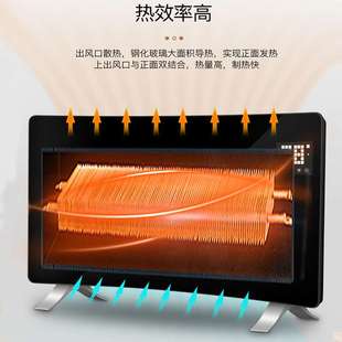 对流式电暖气暖风遥控室内宿舍两用可做煤改电工程机智能温控