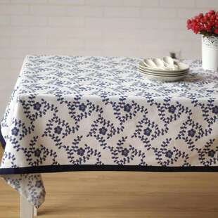 日韩田园棉麻餐桌布家用长方形布艺台布床头柜防尘盖布茶几布