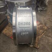 陶瓷 H76W对夹式 欣弘阀门 回水 排渣 双相钢止回阀 不锈钢