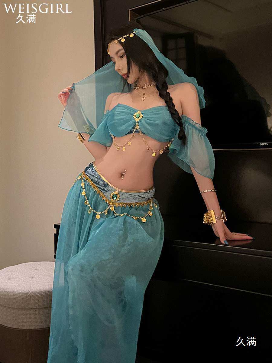 女神希腊肚皮舞西域舞姬艳后异域sgirl阿拉丁服装wei风情埃及均码