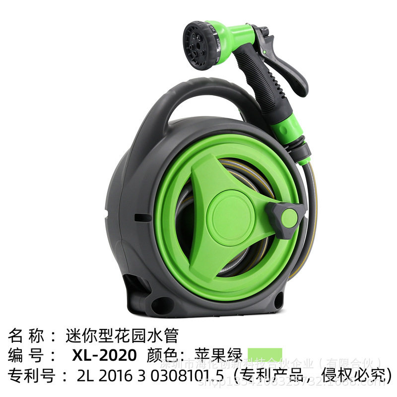 洗车水枪卷轴高压水管花园浇花冲洗园林收纳套装节水灌溉滴灌管