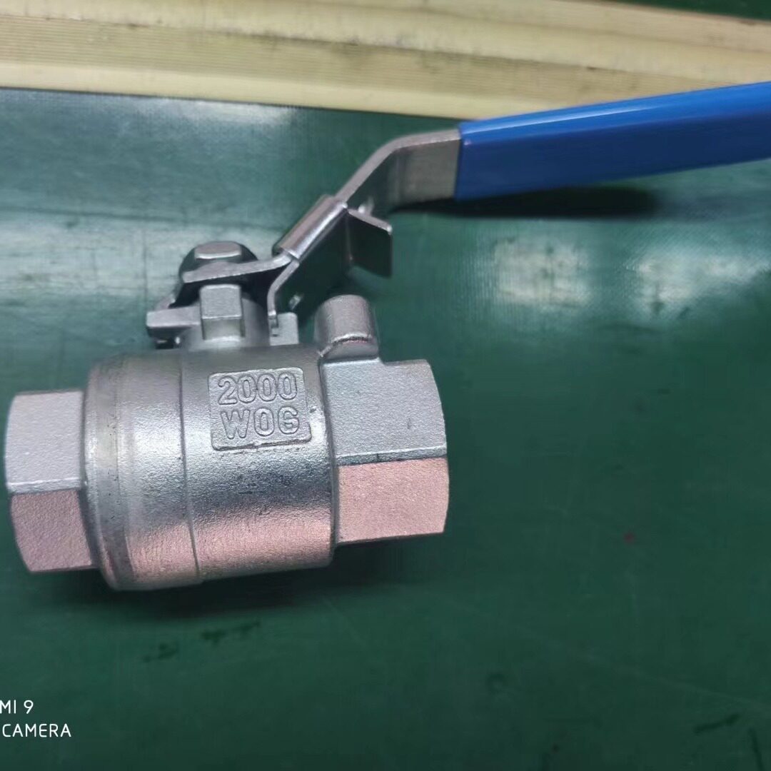 佳铸 不锈钢304 316两片式内外牙2000WOG球阀 2PC 2000 CWP阀门