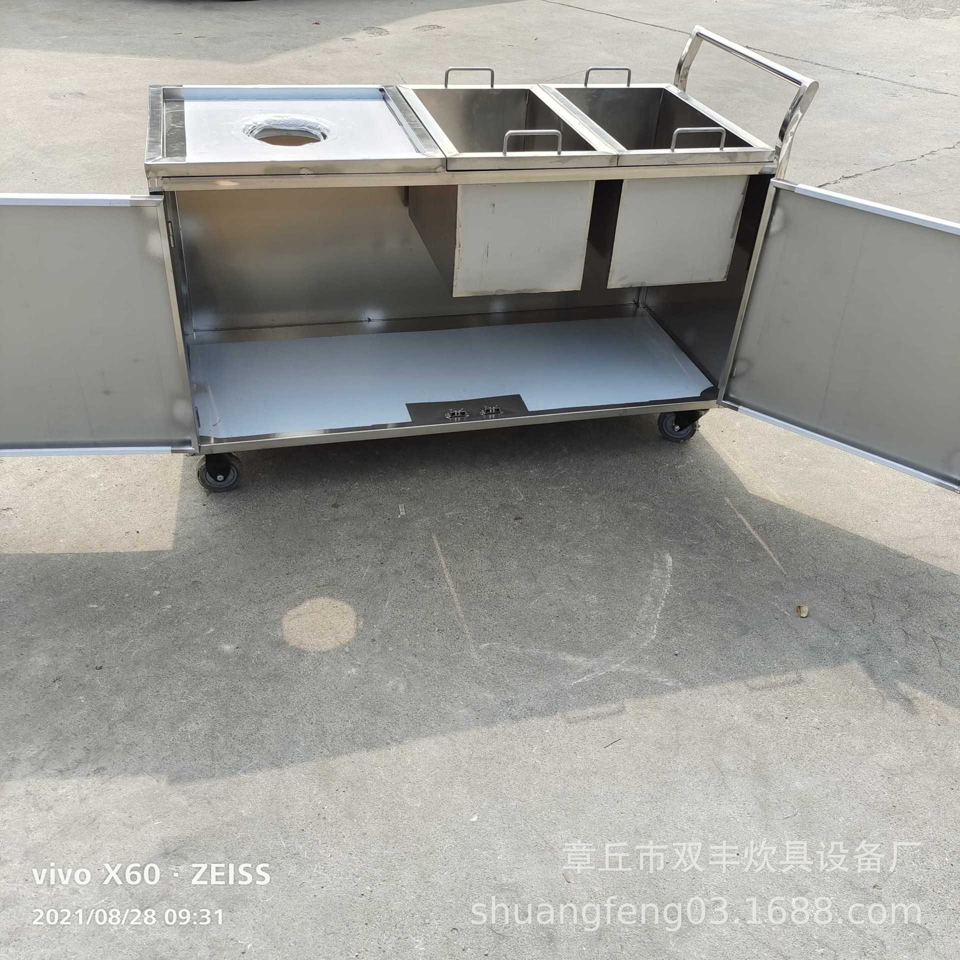 静音平板手推车 仓库四轮拉货推车搬运平板车  平板车厂家