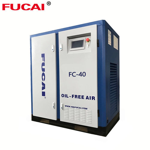 主机保固5年无油水润滑螺杆式空压机40hp  30kw工业级压缩机