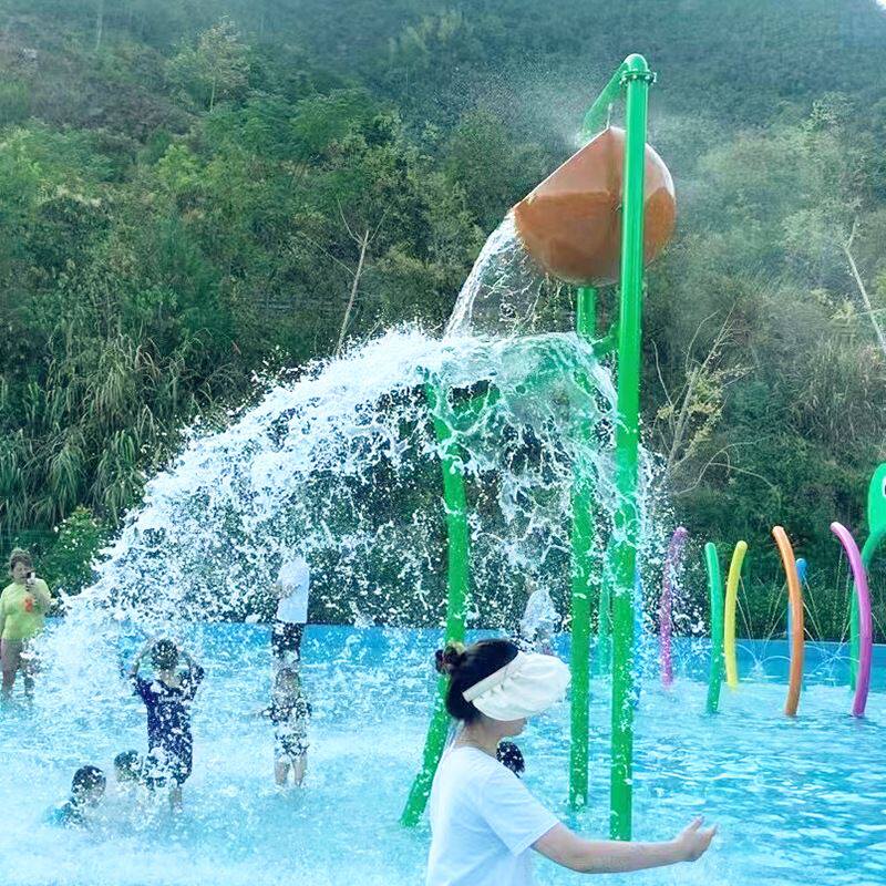 厂家直销洒水桶组合戏水小品儿童室外水上乐园游乐设施户外倒水桶