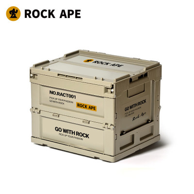 洛克猩球 RACT001折叠收纳箱户外露营置物箱汽车可折叠整理收纳箱