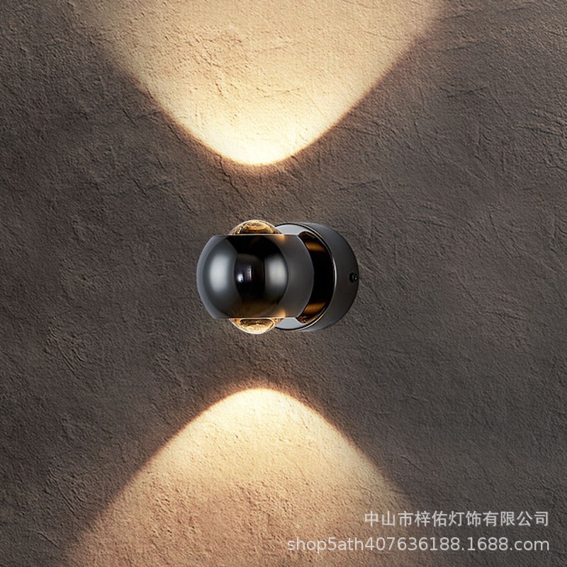 亚马逊新款设计壁灯酒店走廊过道背景装饰灯卧室床头阅读创意壁灯