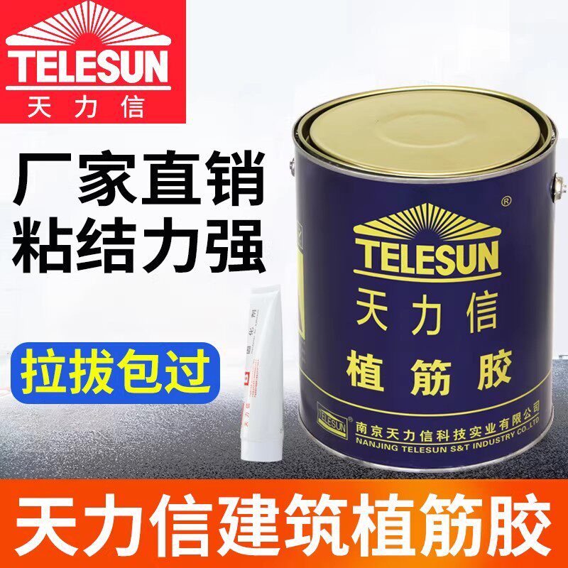 天力信高强快干植筋胶建筑工程用钢筋混凝土拉结筋锚固剂TLS-303