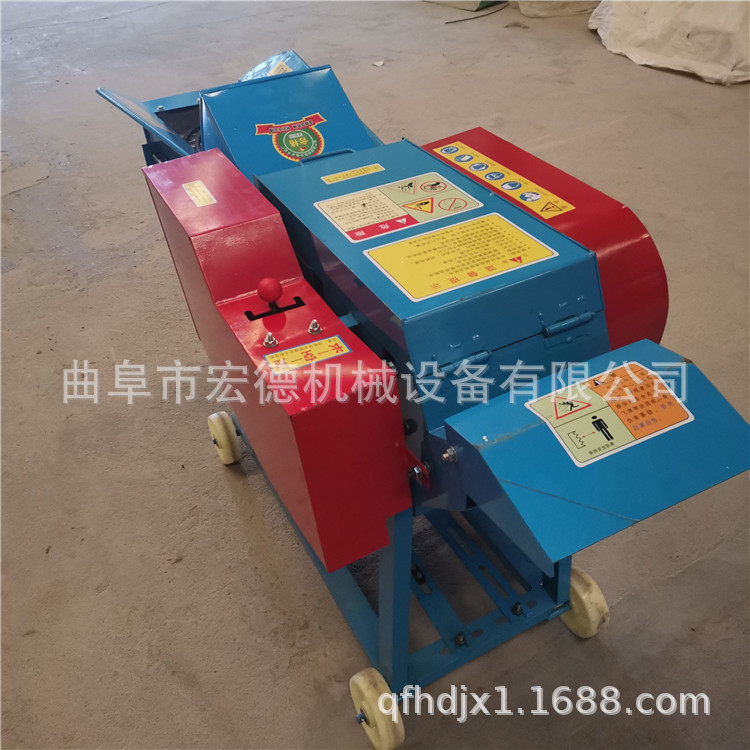 粉碎铡草揉丝机 小型多用途自动粉碎机 两相电粉碎揉丝机