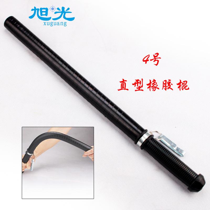 适配厂家直销保安棍自卫PC4号橡胶棍应急棍防身棍防身器材安保器