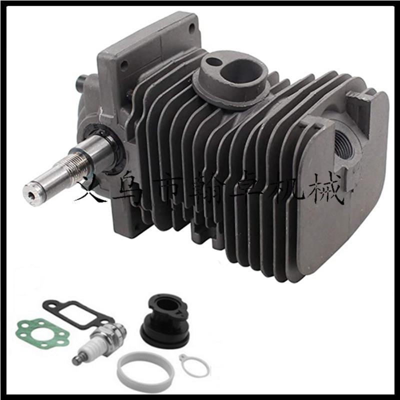 适配MS018 MS180 170 017气缸总成 缸体 缸套  油锯链锯配件