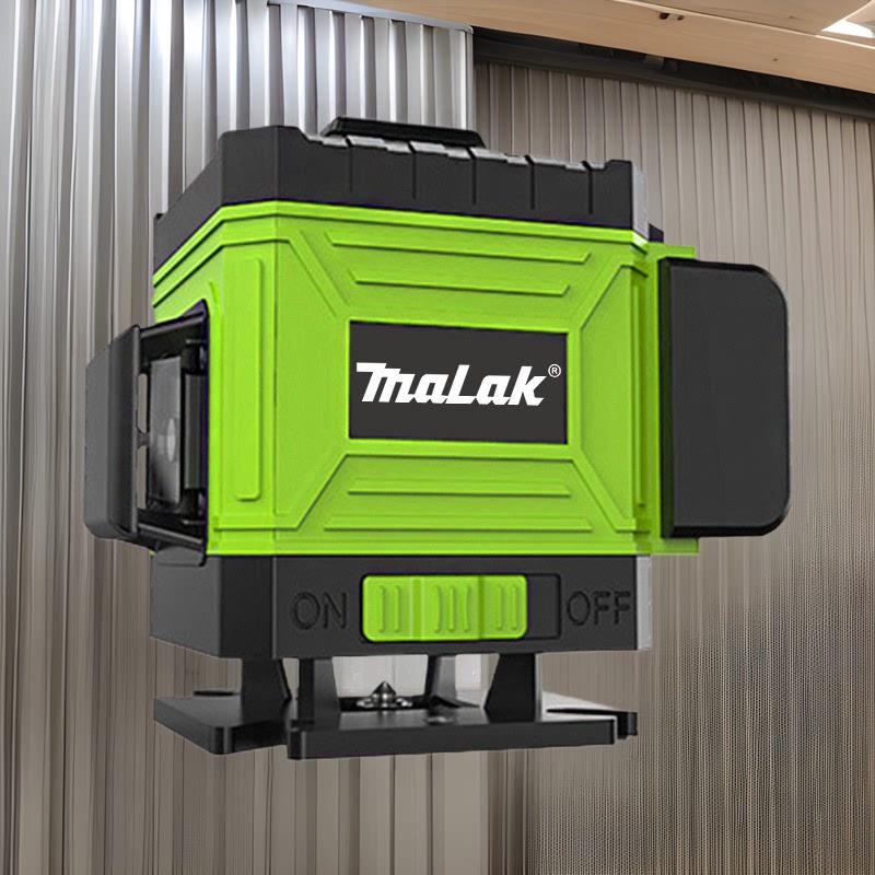 适配厂家直销12线绿光水平仪高精度强光16线贴墙贴地红外线激光水
