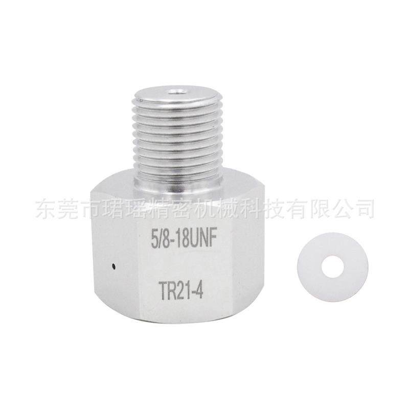 适配跨境二氧化碳接头母TR21-4转苏打气瓶公5/8-18UNF调节器酿酒,标准件/零部件/工业耗材,气动接头,淘宝优惠券,粉丝福利购,淘宝优惠卷
