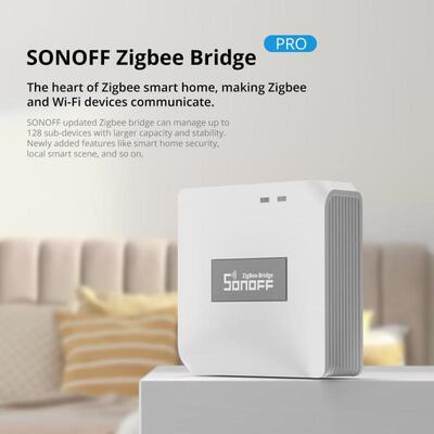 适配SONOFF ZB Bridge-Pro智能家居多功能无线网关智能安防升级版