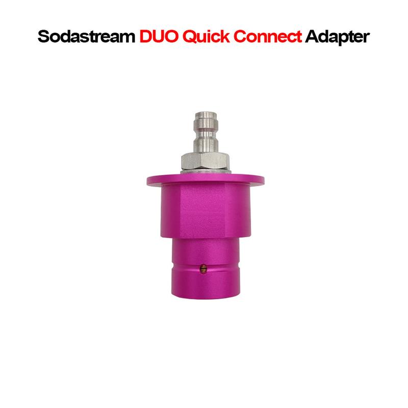 适配跨境新款sodastream DUO气泡水机/TERRA苏打水机充气接头快速