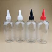 液体分装 现货 pet透明取样瓶 油墨瓶 瓶 胖250ml塑料尖嘴瓶