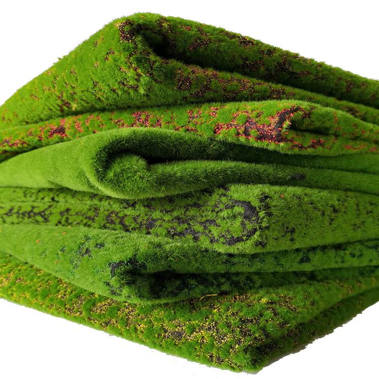 仿真绿植植绒苔藓假苔藓室内造景青苔草皮场景橱窗微景观装饰盆景