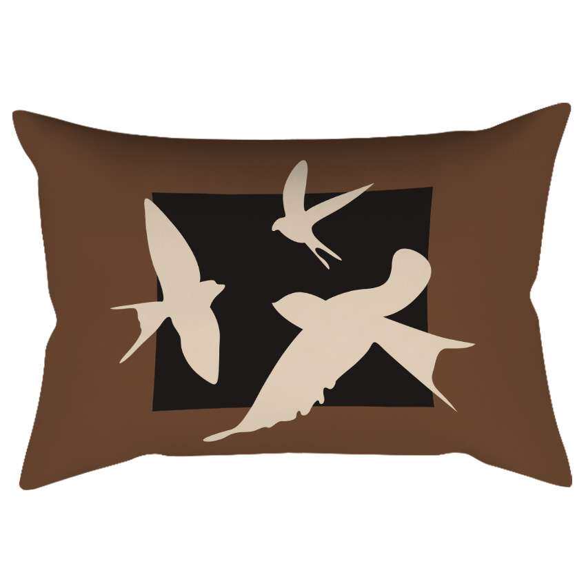 北欧复古美拉德轻奢抱枕套客厅沙发卧室床头腰枕法式高级靠垫腰枕