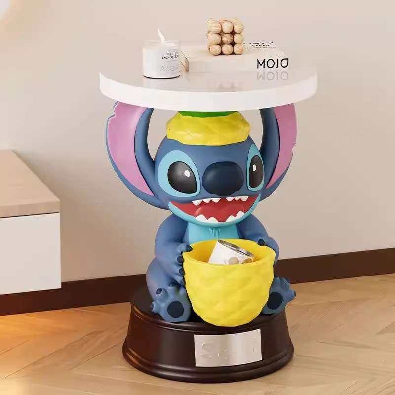 创意菠萝史迪奇落地摆件家用客厅卧室沙发边几收纳摆件乔迁礼物,家居饰品,落地摆件,淘宝优惠券,粉丝福利购,淘宝优惠卷