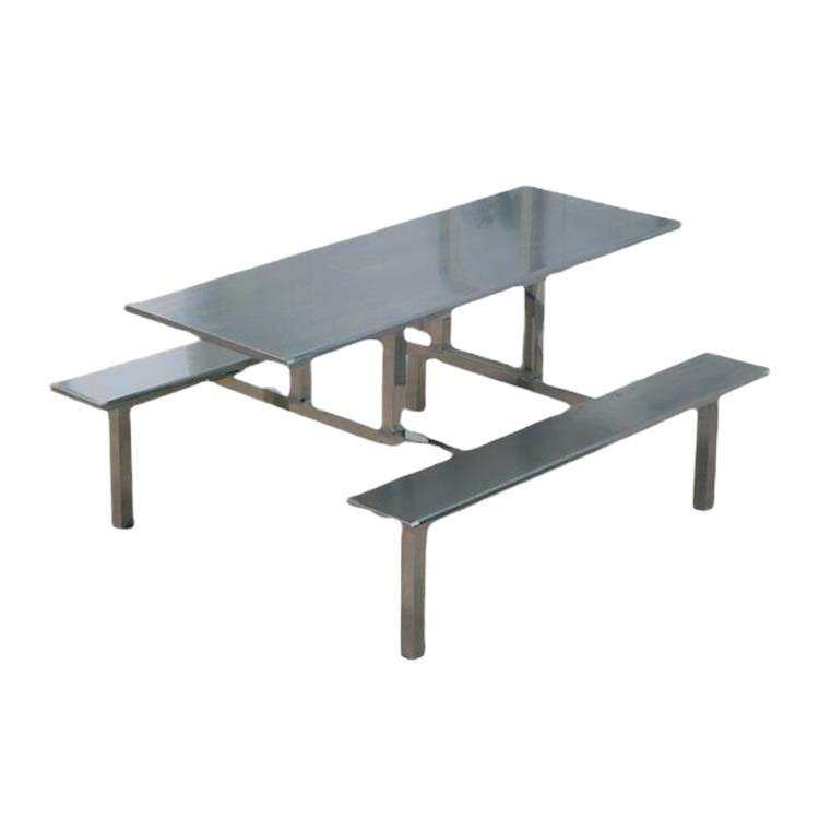食堂餐桌椅不锈钢连体餐桌学生员工快餐桌椅不锈钢连体餐桌子,住宅家具,不锈钢/PVC餐桌,淘宝优惠券,粉丝福利购,淘宝优惠卷