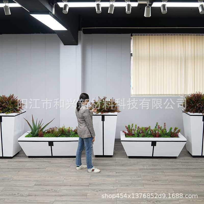 厂家户外双色花箱组合种植盆栽大号水泥花瓶室内玻璃钢花盆摆件,节庆用品/礼品,路引,淘宝优惠券,粉丝福利购,淘宝优惠卷