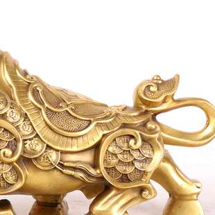 杨铜记 铜牛摆件 福字牛 华尔街牛 生肖牛 生产  福字牛