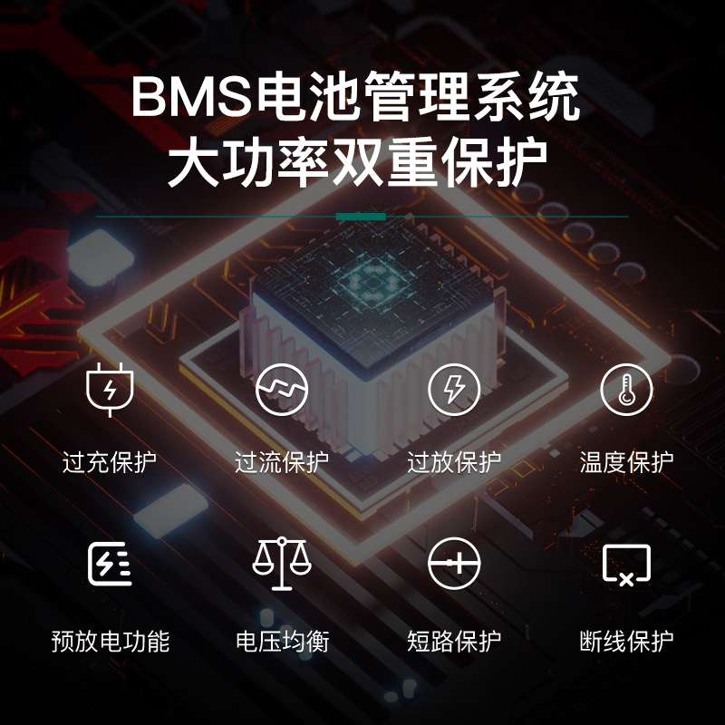 户外房车蓄电池电源12v 600Ah磷酸铁锂电太阳能系统房车锂电池组