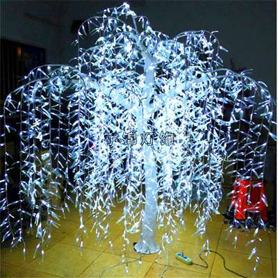 景观柳树灯LED浦公英花造型灯 广场亮化美陈 路灯杆造型灯 过街灯