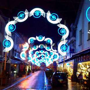 市政亮化用道路装饰灯 路灯LED动物人物光遂道 过街灯LED跨街灯