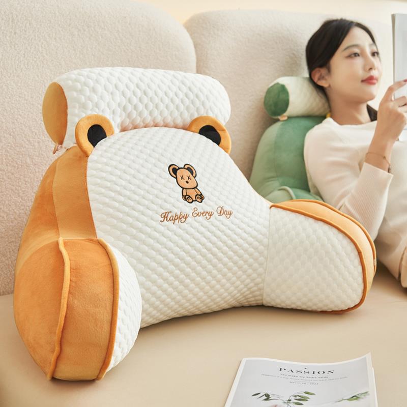 新疆包邮床头靠垫软包护腰靠枕大靠背沙发抱枕床上看书枕头孕妇宿