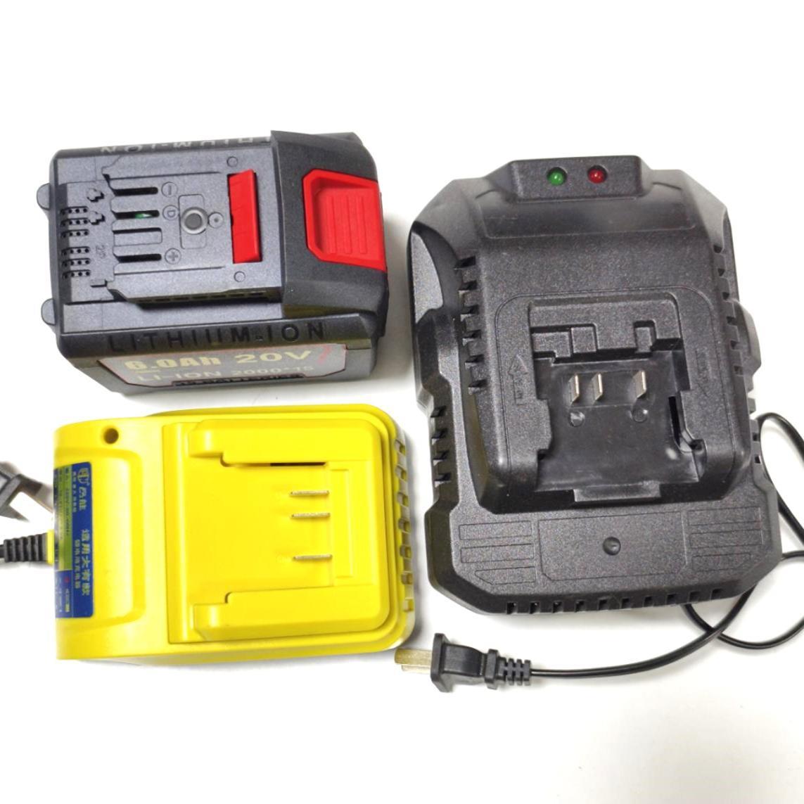 新疆包邮大有20V锂电池充电钻角磨机扳手电筒锤5401/5733/2903座