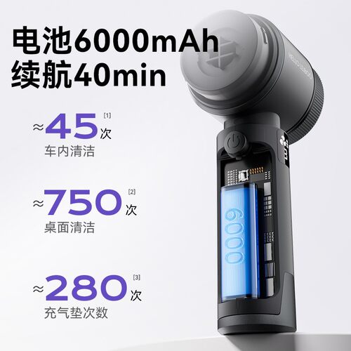 徕本T3 Pro无刷吸尘器2026新款车载吸尘器无线吹吸抽充手持大功率