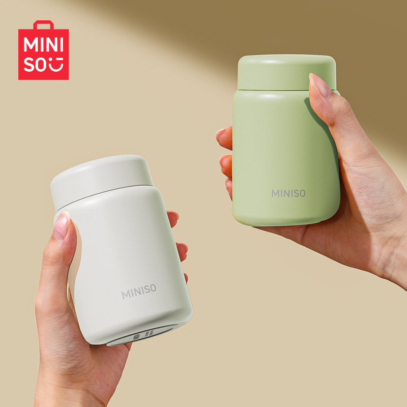 miniso小容量保温杯随行泡茶杯女