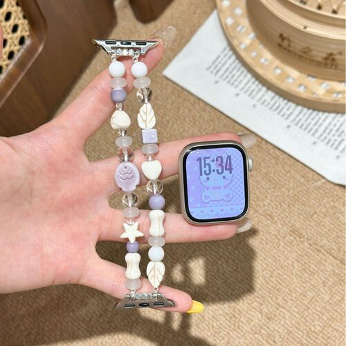 适用iwatch11表带苹果S11手表Applewatch9紫小鱼S10/S9新款S8腕带