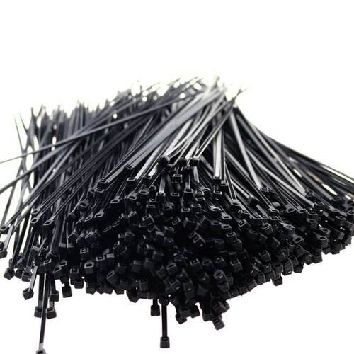 速发250 5X250/00  Bla Milk Cable Wire Zip Ties Self L