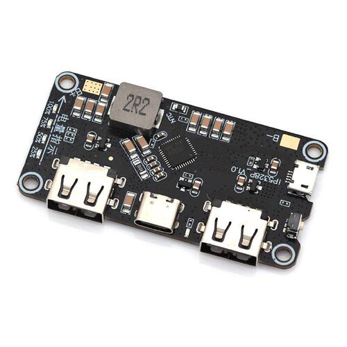 速发IP528P 双向快充模块 移动 .7V转5VV12V升压
