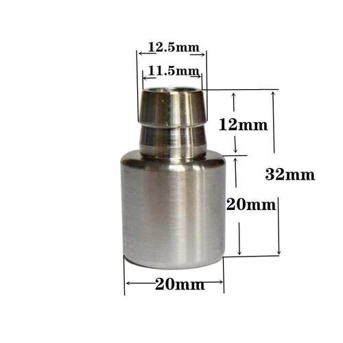 速发04不锈钢进水管管沉坠不茶钢进配重沉头管锈具抽水头水桶装软