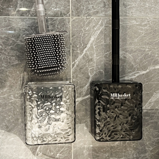 速发壁挂式马桶刷置物架家用无卫角厕所刷子新死款生间蹲坑便池清