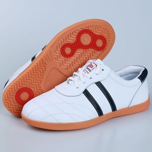 速发男款太极黑软牛筋底武太鞋男术极拳练功鞋鞋杠简约款