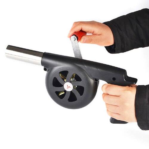 好货BBQ Grill Fire Bellows Handheld Outdoor BBQ Air Blower M